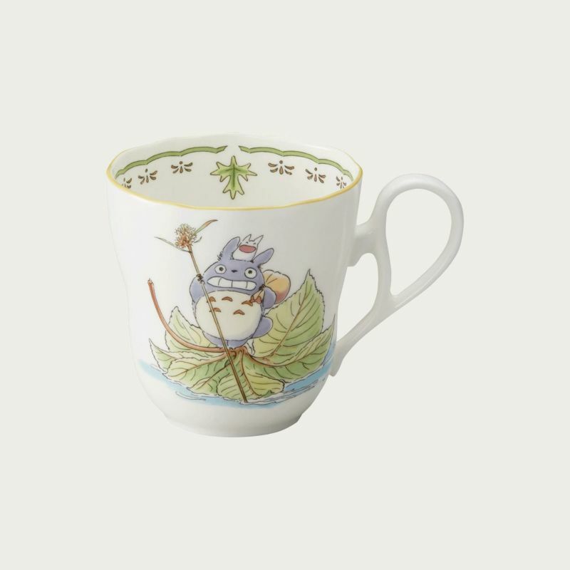 Noritake 馬克杯 龍貓 葉子船