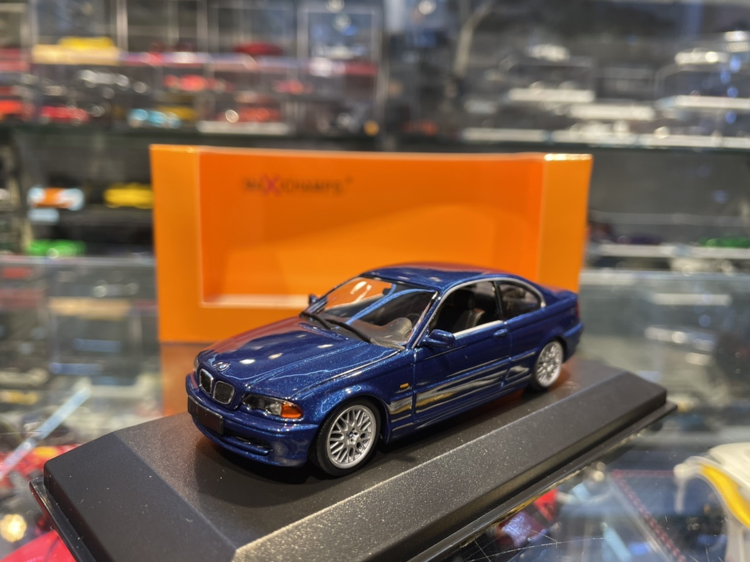 MINICHAMPS 940028321 BMW 328 Cl Coupe E46 Blue 1/43