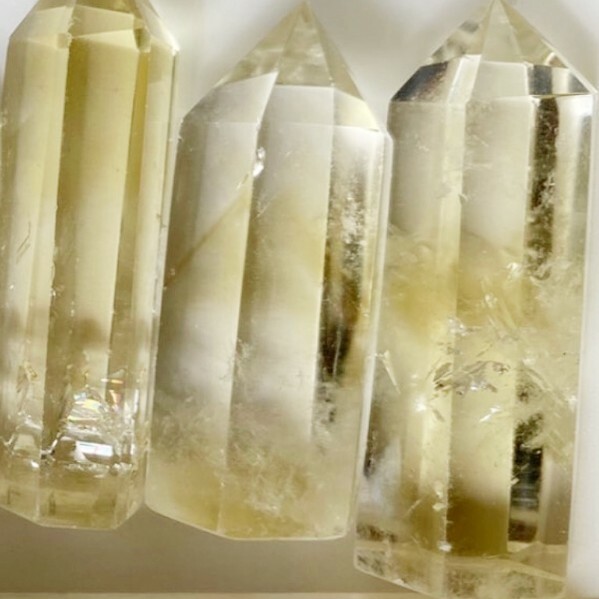 黃水晶鑑定加熱紫水晶煙晶白水晶