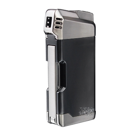 【魯賓斯基】鋅合金電鍍質感、附煙斗工具、充氣式、斜火、煙斗/菸斗打火機