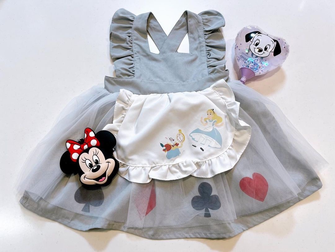 🌸日單 𝑪𝒐𝒕𝒕𝒐𝒍𝒊 𝒙 𝑫𝒊𝒔𝒏𝒆𝒚 Alice愛麗絲背帶裙