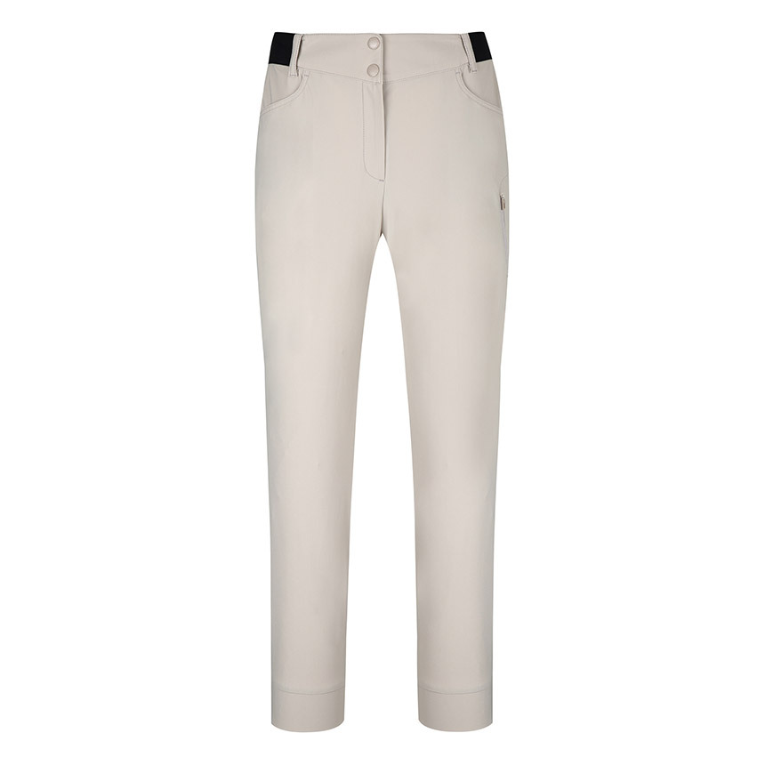 女【現貨】5折起/ 韓國FanTom 正品同步/韓版設計卡其鈕扣束口褲 休閒長褲 /網美推薦高爾夫休閒褲/ #MW112325