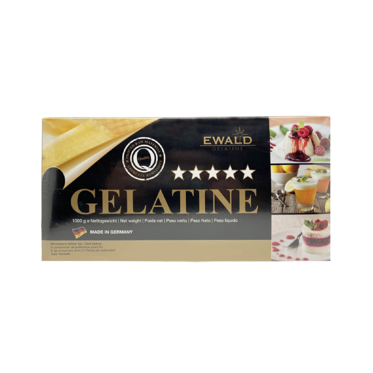 [ 其他專用粉 ] 比利時焙樂道 高級吉利丁片