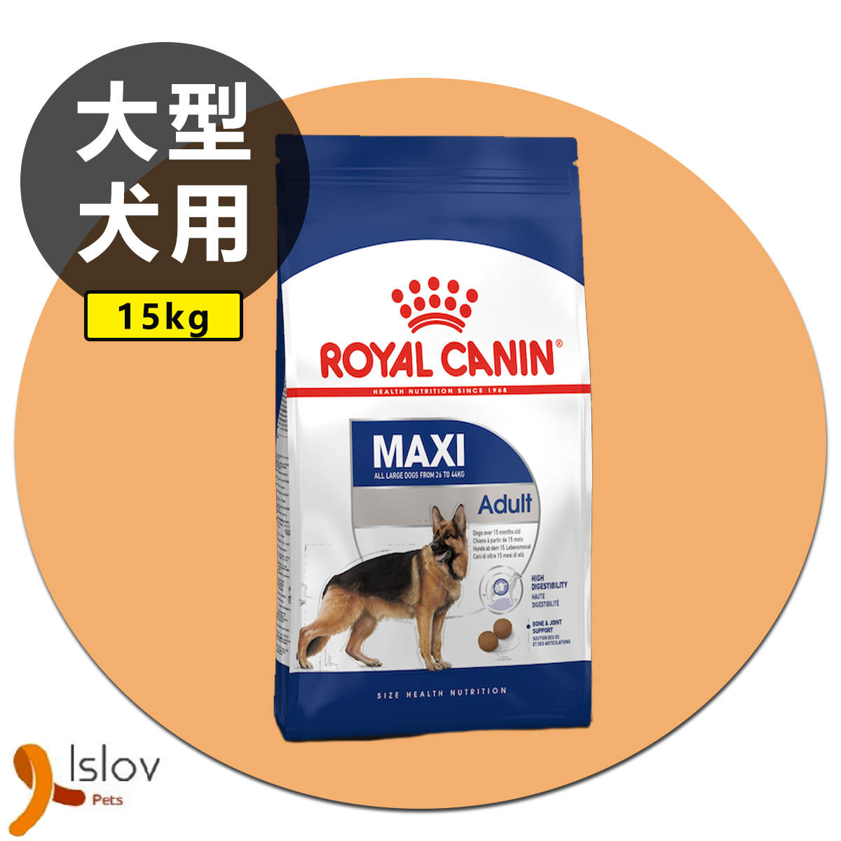 皇家 - Royal Canin - 大型成犬營養配方 - 15kg