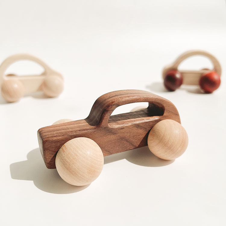 木製小車車