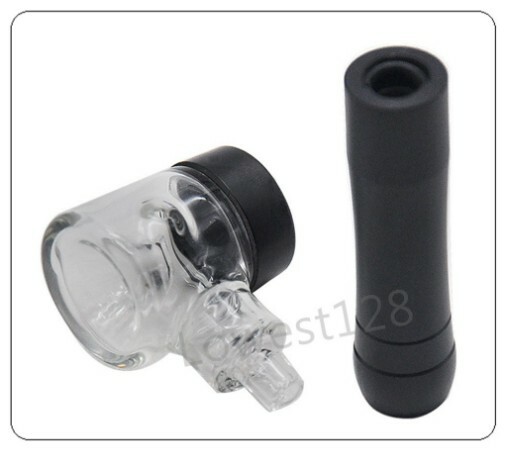 【玻璃煙斗】飛行用、草藥用、不同風味 直式煙斗 Pipe 附專用棉條