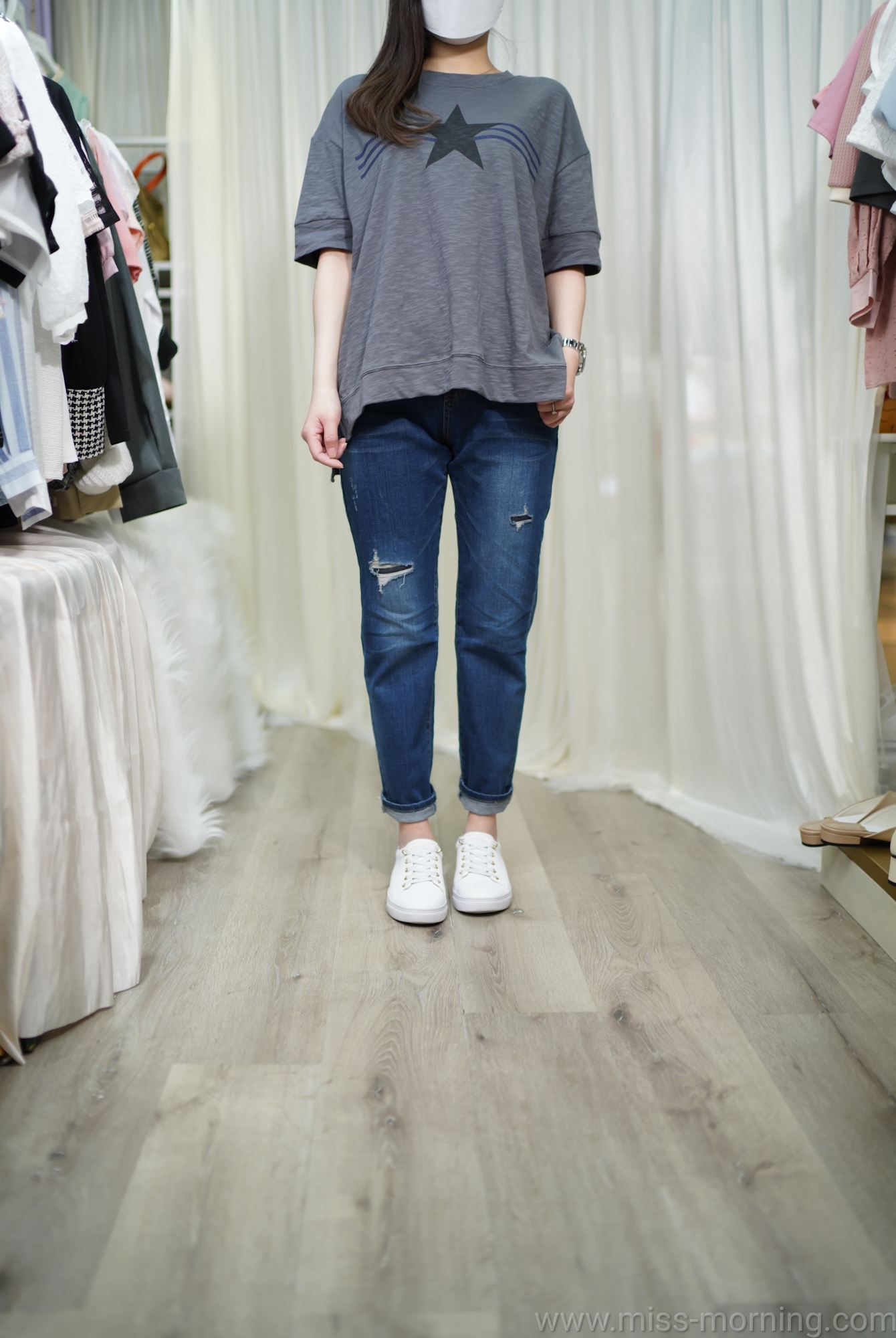 星星圖案款上衣(13096)