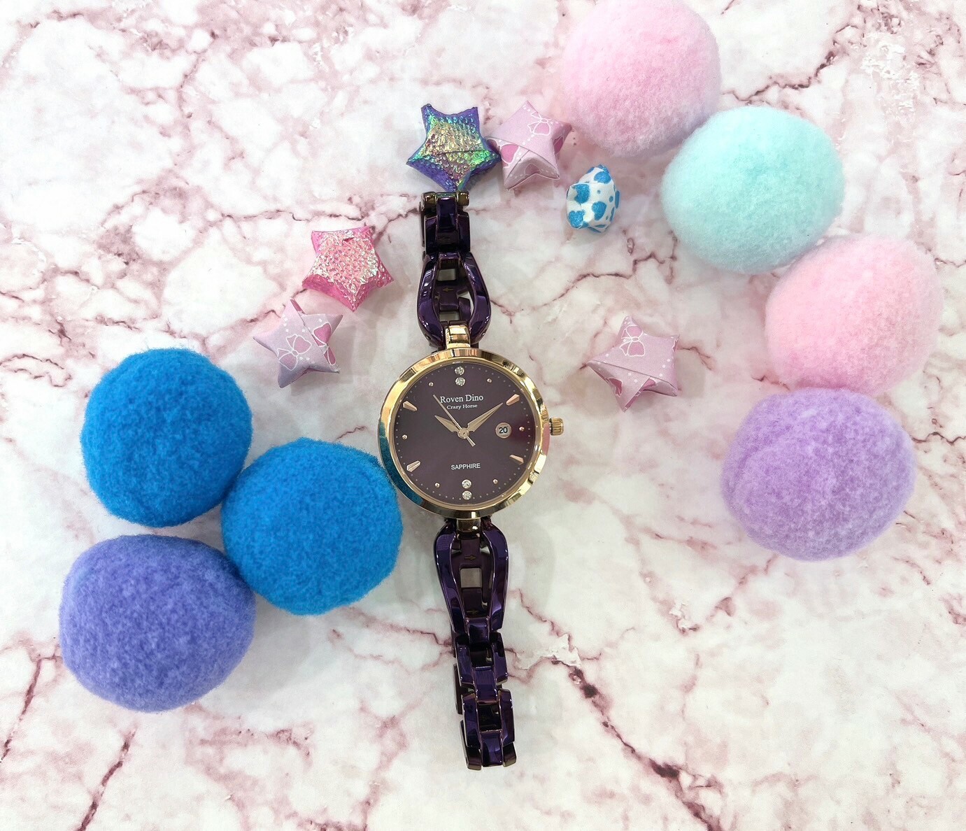 【Roven Dino羅梵迪諾】時尚女腕錶 RD6093PU 26mm 現代鐘錶