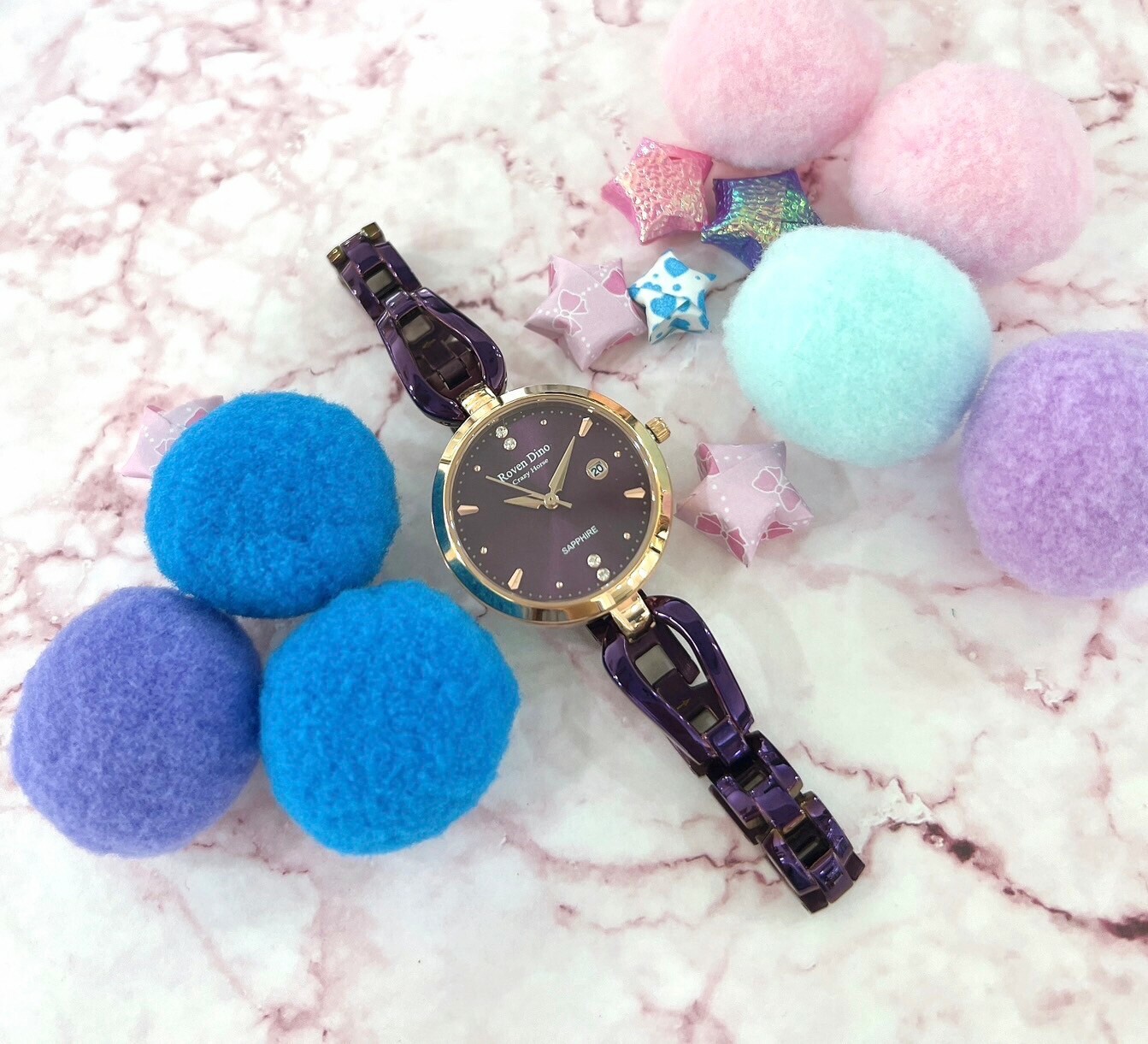 【Roven Dino羅梵迪諾】時尚女腕錶 RD6093PU 26mm 現代鐘錶