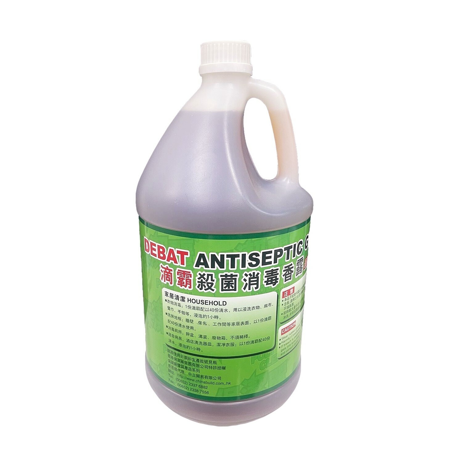 Poly Clean 保潔麗 Debat 天然松木 消毒藥水 1加侖裝 (約3.8公升)