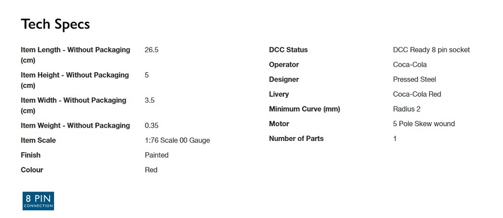 Hornby R30203 HO軌距 Class 121 可口可樂塗裝 柴油車