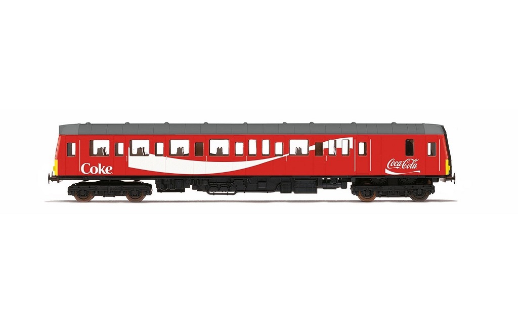 Hornby R30203 HO軌距 Class 121 可口可樂塗裝 柴油車
