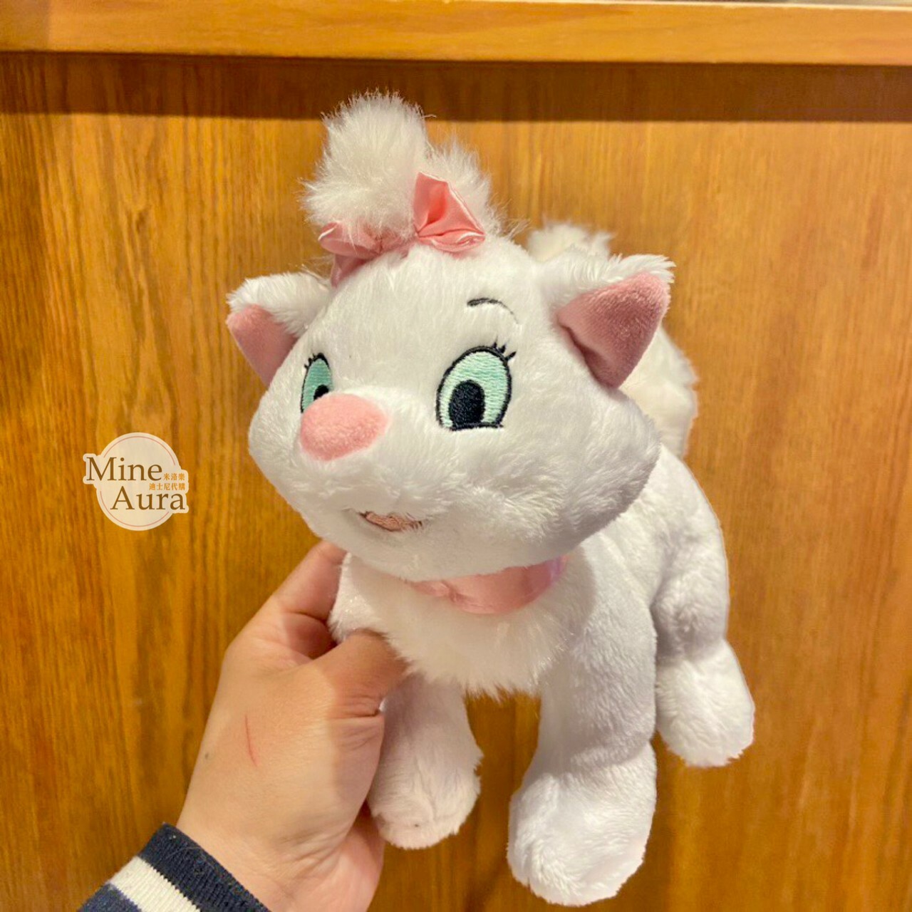 瑪莉貓 Marie 站姿 造型 娃娃 玩偶 貓兒歷險記 The Aristocats -上海迪士尼樂園