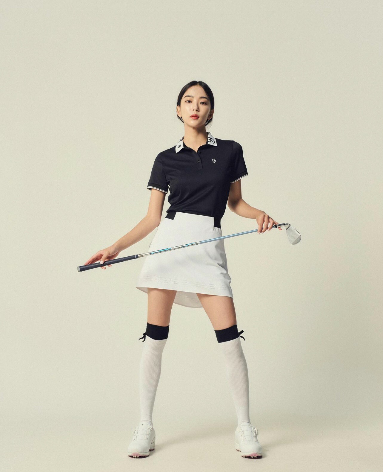 女款 M10【 韓版春裝新品】6折起/正韓Benjefe Golf 時尚雙喇叭A字裙褲/韓流高爾夫球女裝/Golf Fashion