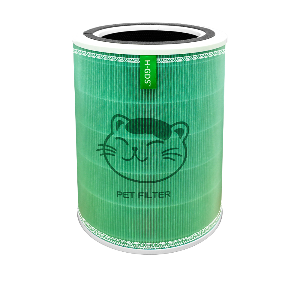 綠綠好日 適用 REALME Techlife Pro (16坪) 空氣清淨機 抗菌HEPA 複合圓柱一入