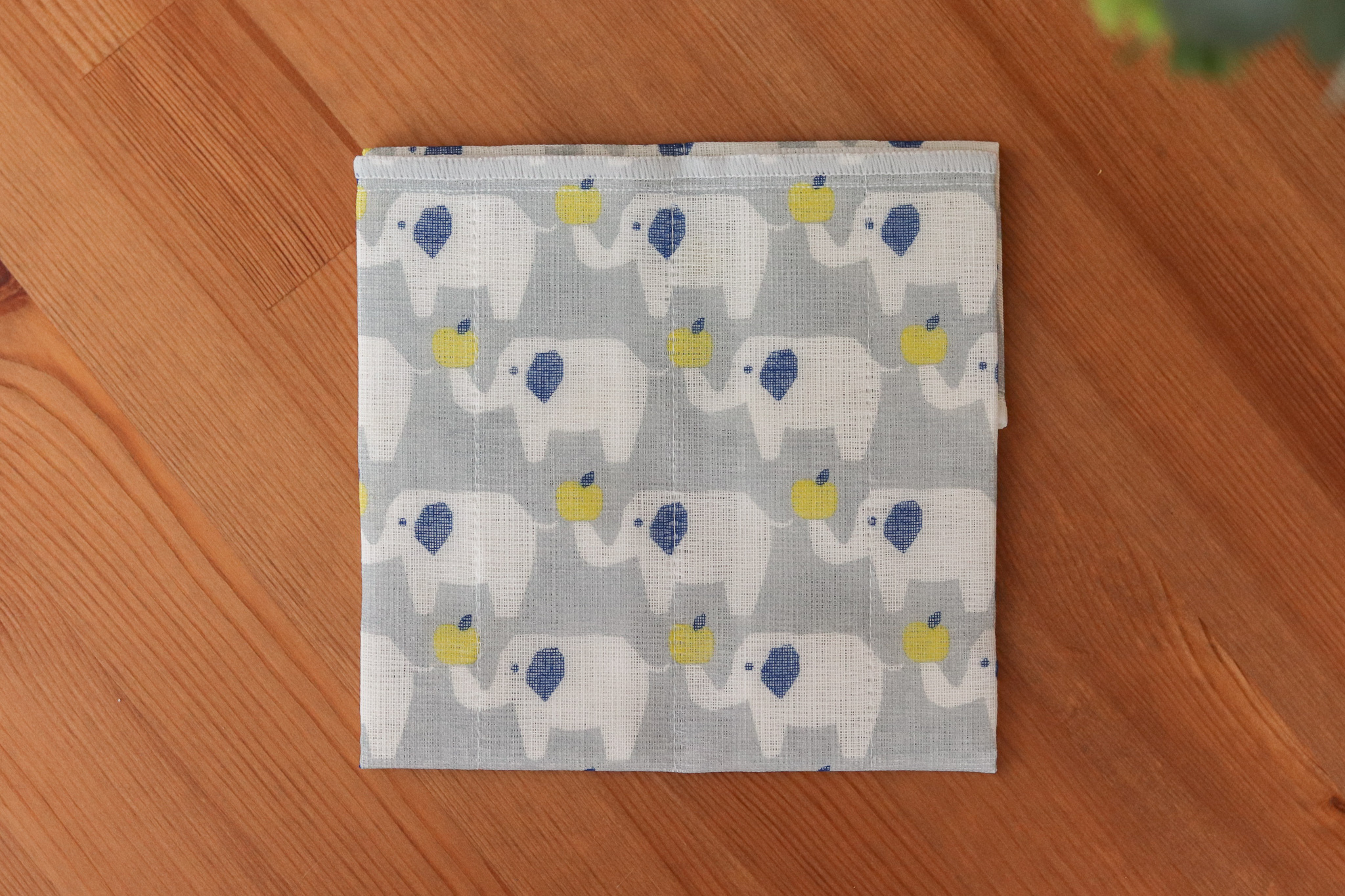 日本 KAYA no Fukin 大象  蚊帳生地 廚房抹布 家事巾