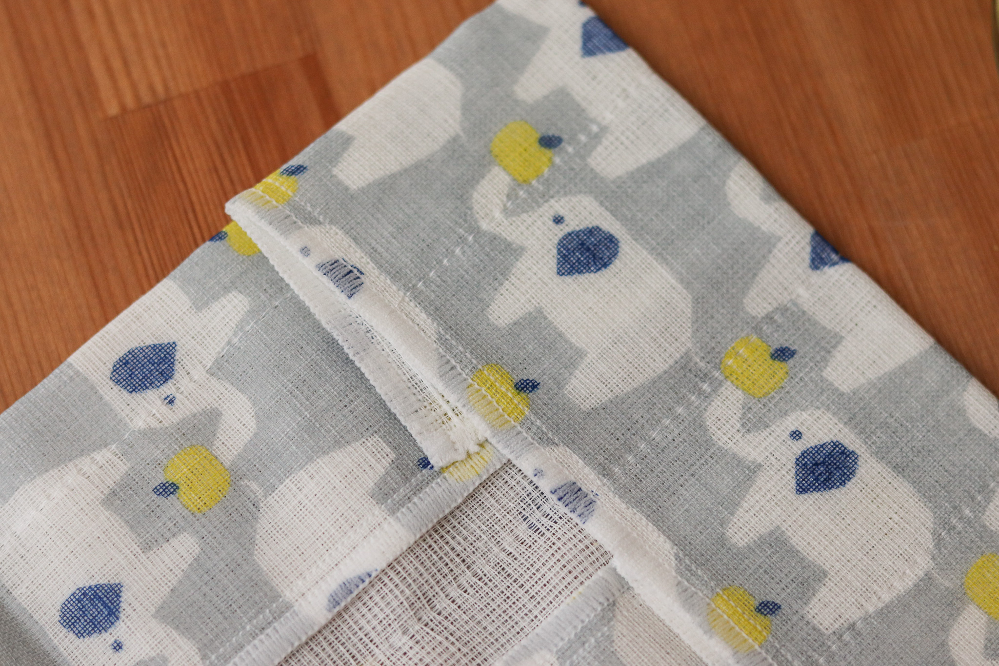 日本 KAYA no Fukin 大象  蚊帳生地 廚房抹布 家事巾