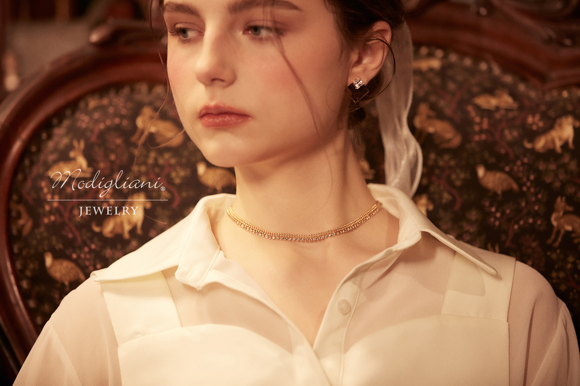 18KGP 極夜尋光項鍊