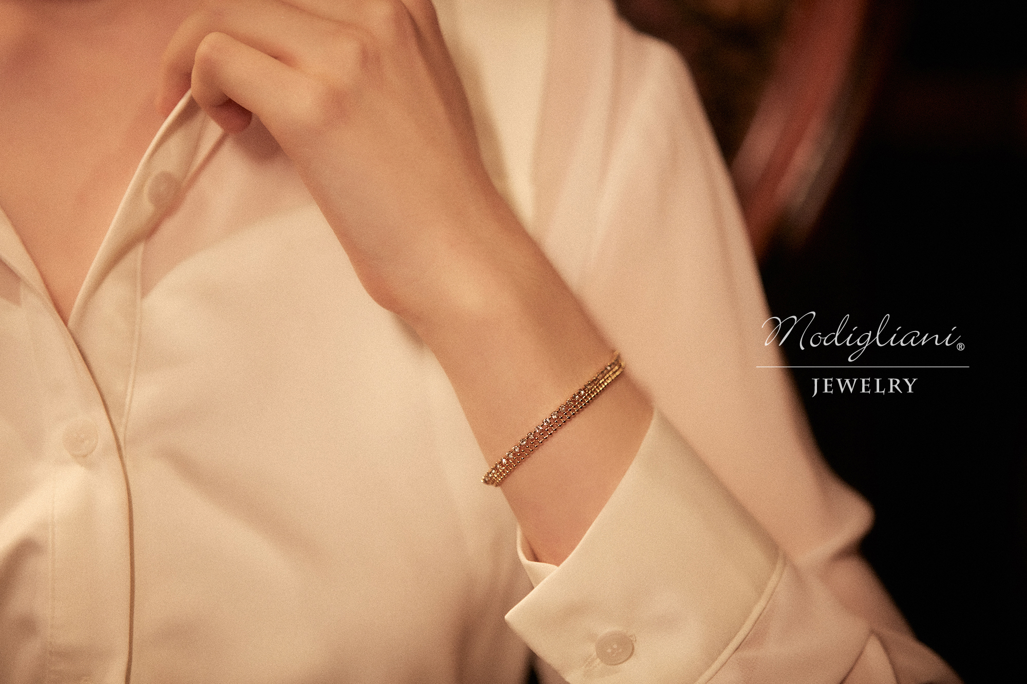 18KGP 極夜尋光手鍊