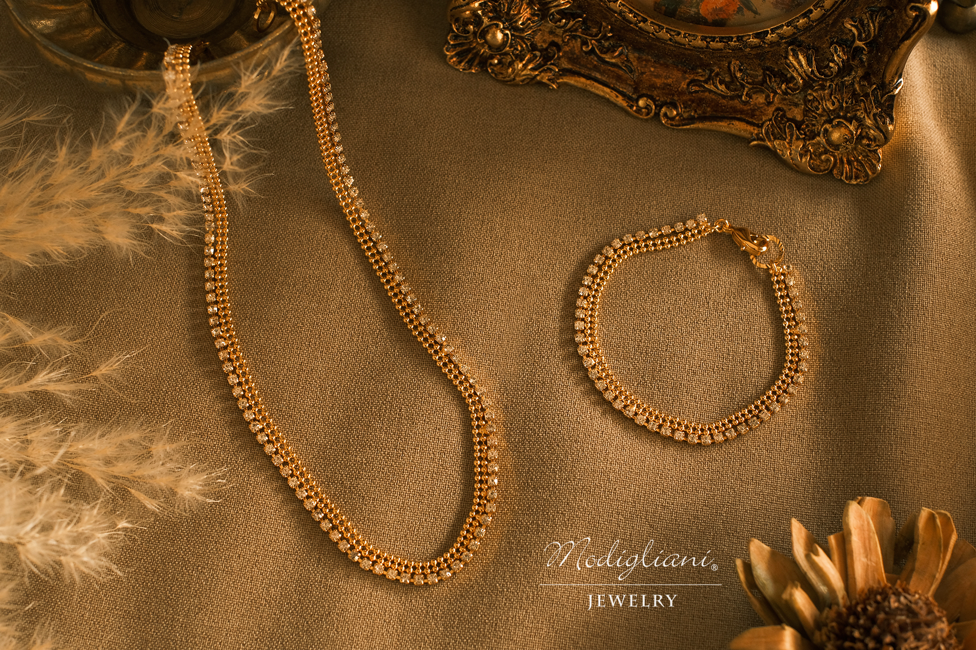 黃銅飾品,黃銅,簡約,百搭,手鍊,施華洛世奇水鑽,18K金,