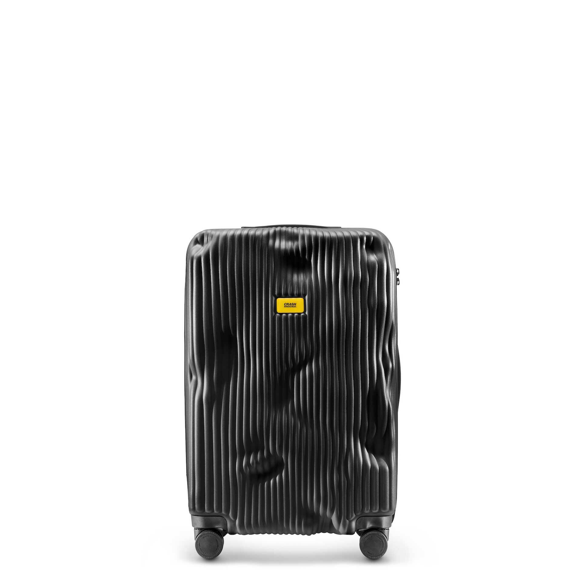 Crash Baggage STRIPE 登機行李箱 26" 中 - 黑色