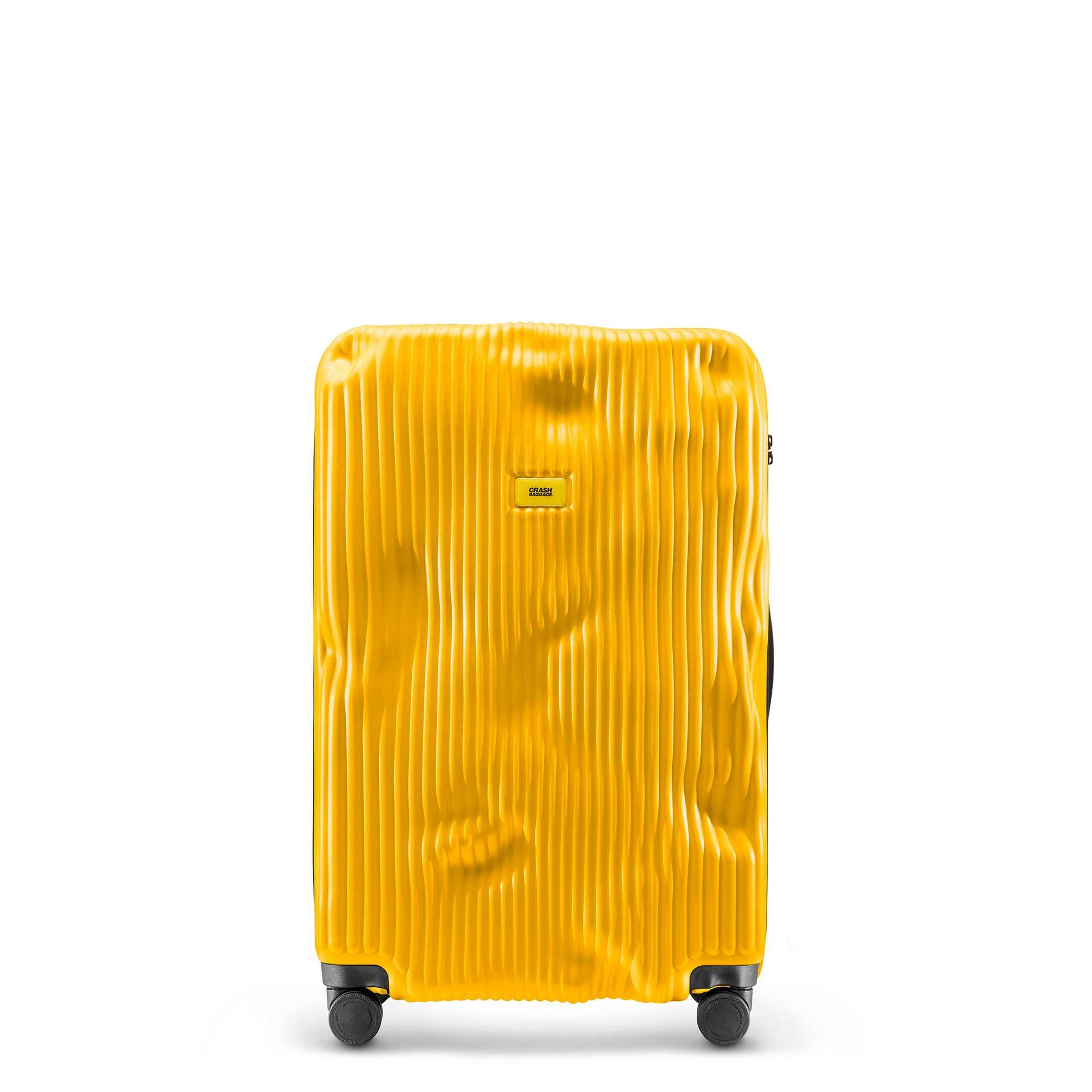 Crash Baggage STRIPE 登機行李箱 31" 大 - 黃色