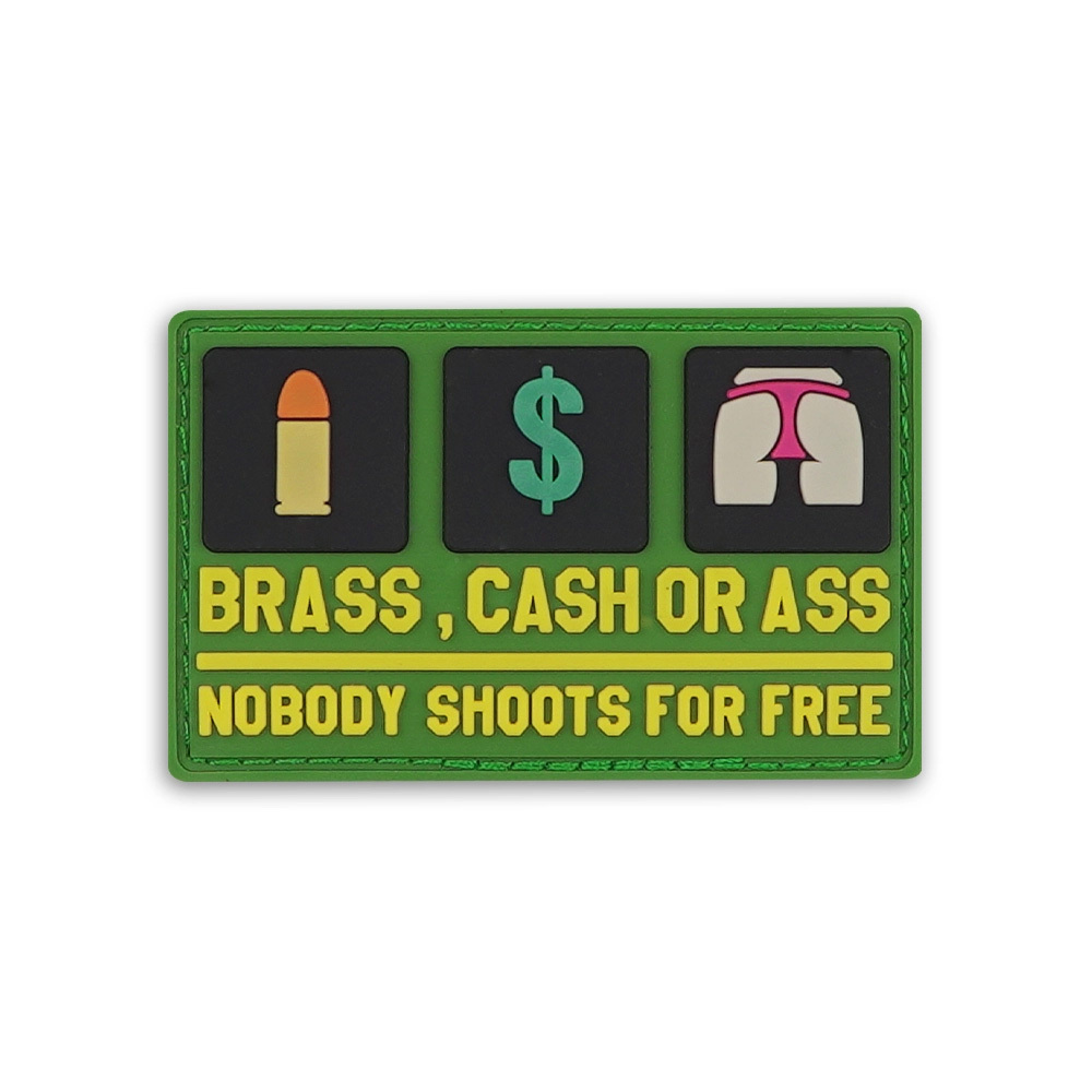 戰術風格魔術貼布章-A150A-沒有白吃的午餐