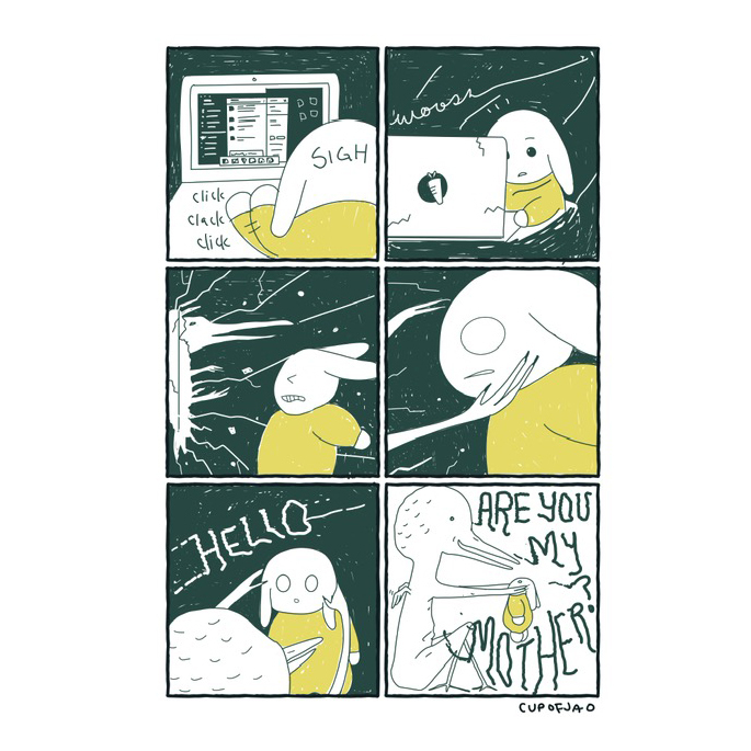 Amazing by Jing Jing x Carolyn Jao Digital Drawing - Are you My Mother, 2022