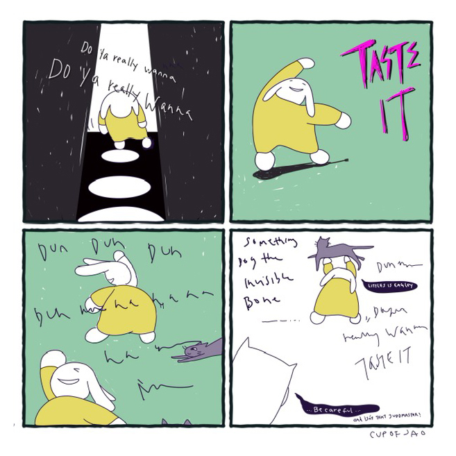 Amazing by Jing Jing x Carolyn Jao Digital Drawing - Do you really wanna taste it, 2022