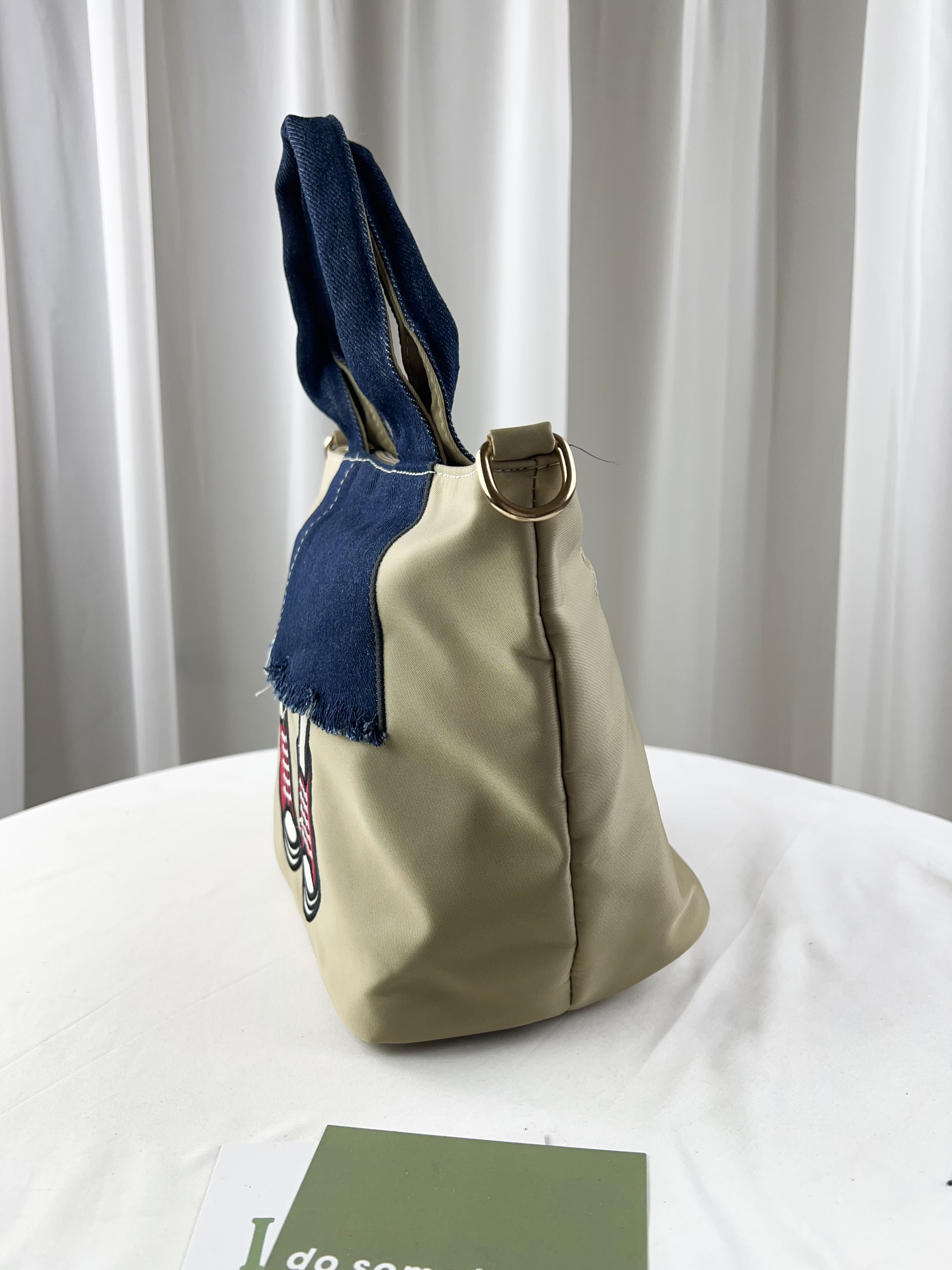 卡其 美腿防潑水手提包 / 側背包  #SM-2120-2