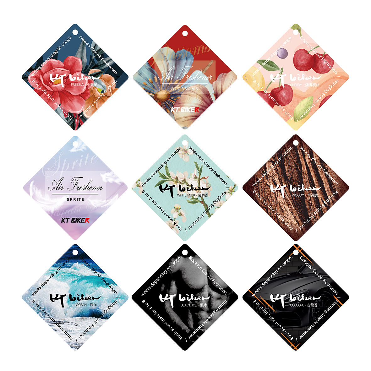 KT 香水吊卡 / 香片