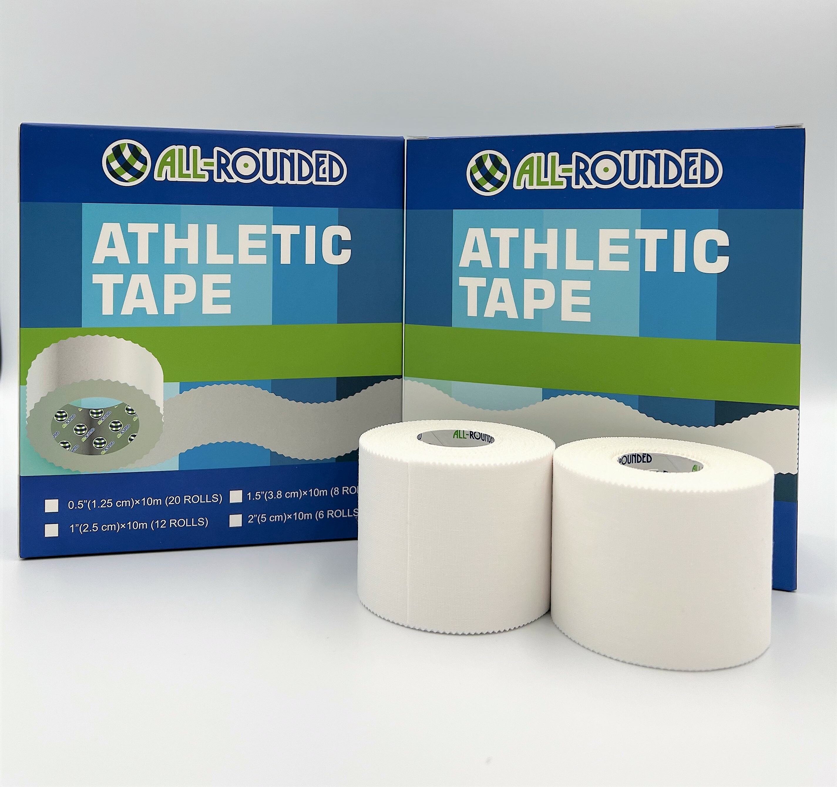 ALL-ROUNDED 2吋 運動防護貼布|白貼 單卷賣場