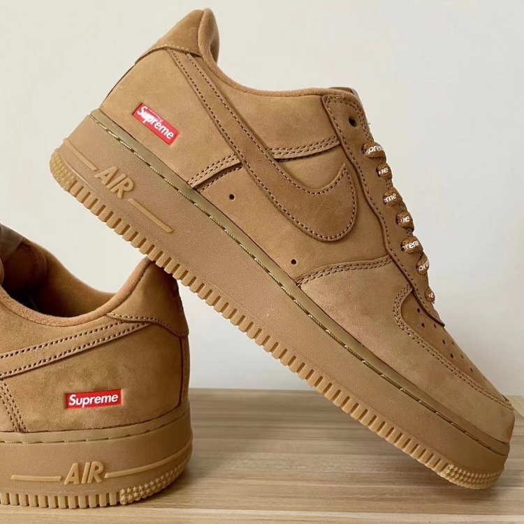 【Focus Store】預購 Supreme x Air Force 1 Low SP 'Wheat' DN1555-200