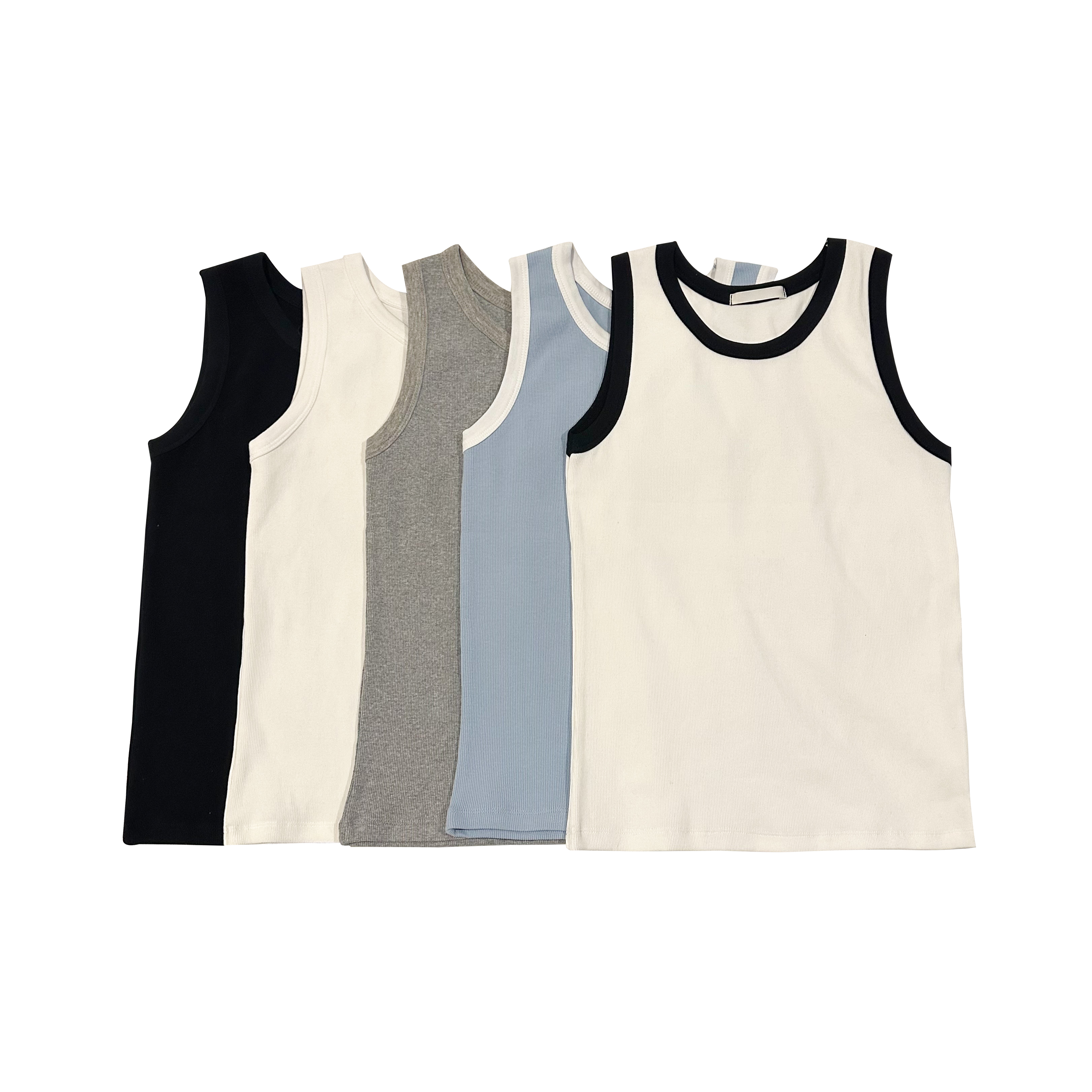 夏天不能沒有的粗帶背心