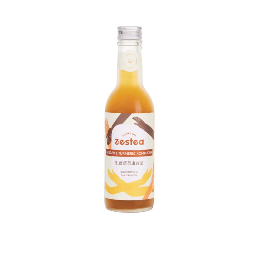 Zestea Kombucha Ginger&Turmeric 300ml