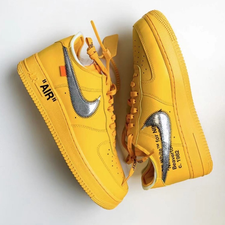 Off-White x Air Force 1 Low 'Lemonade' DD1876-700【現貨商品】