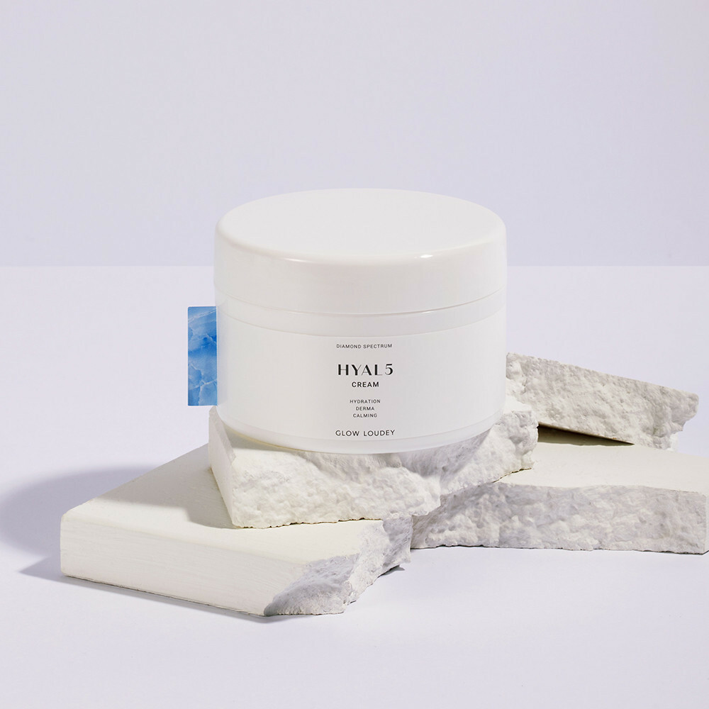 【GLOW LOUDEY】透明質酸5面霜200ml