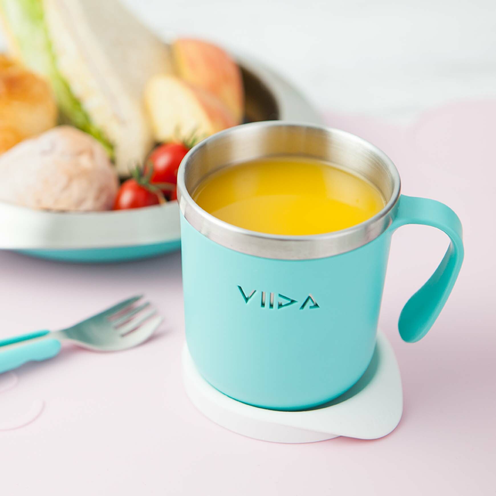 Viida Soufflé Antibacterial Stainless Steel Cup