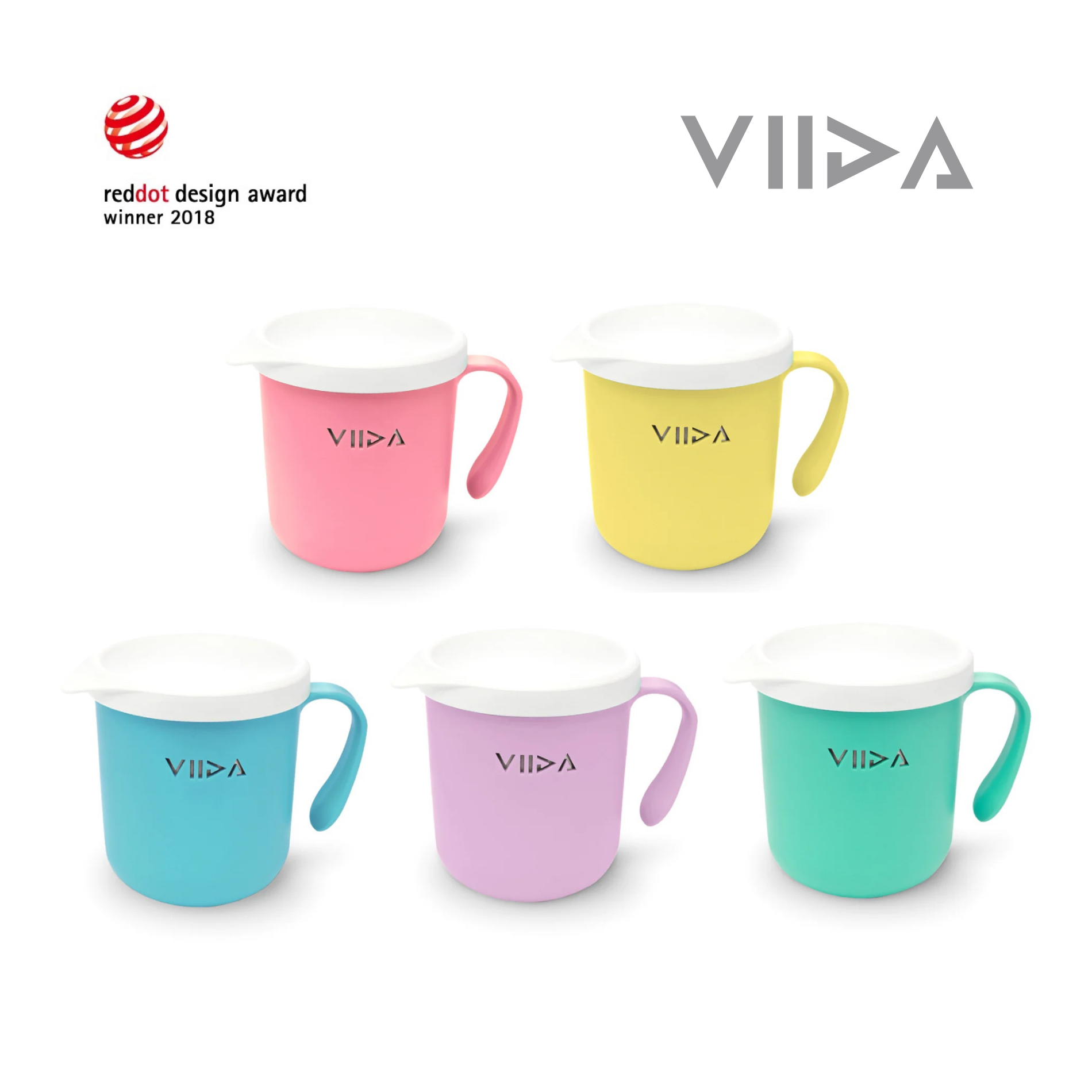 Viida Soufflé Antibacterial Stainless Steel Cup