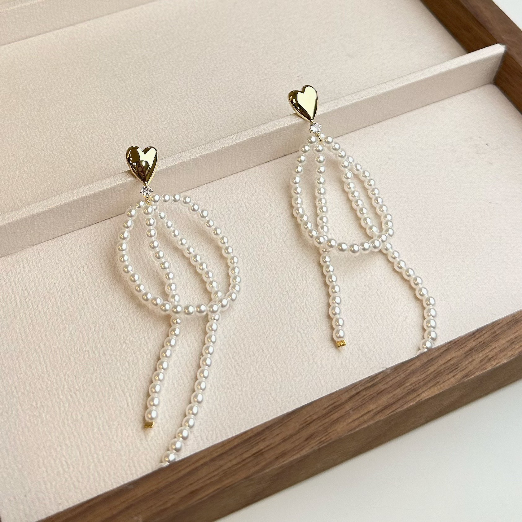 愛慕．愛心珍珠長垂吊