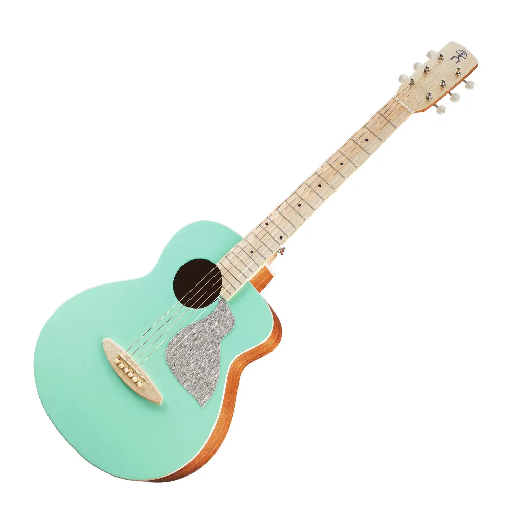 aNueNue aNueNue MC10-IG 冰綠色 面單 木吉他 旅行吉他 — 三峽烏克麗麗｜YA! 玩音樂