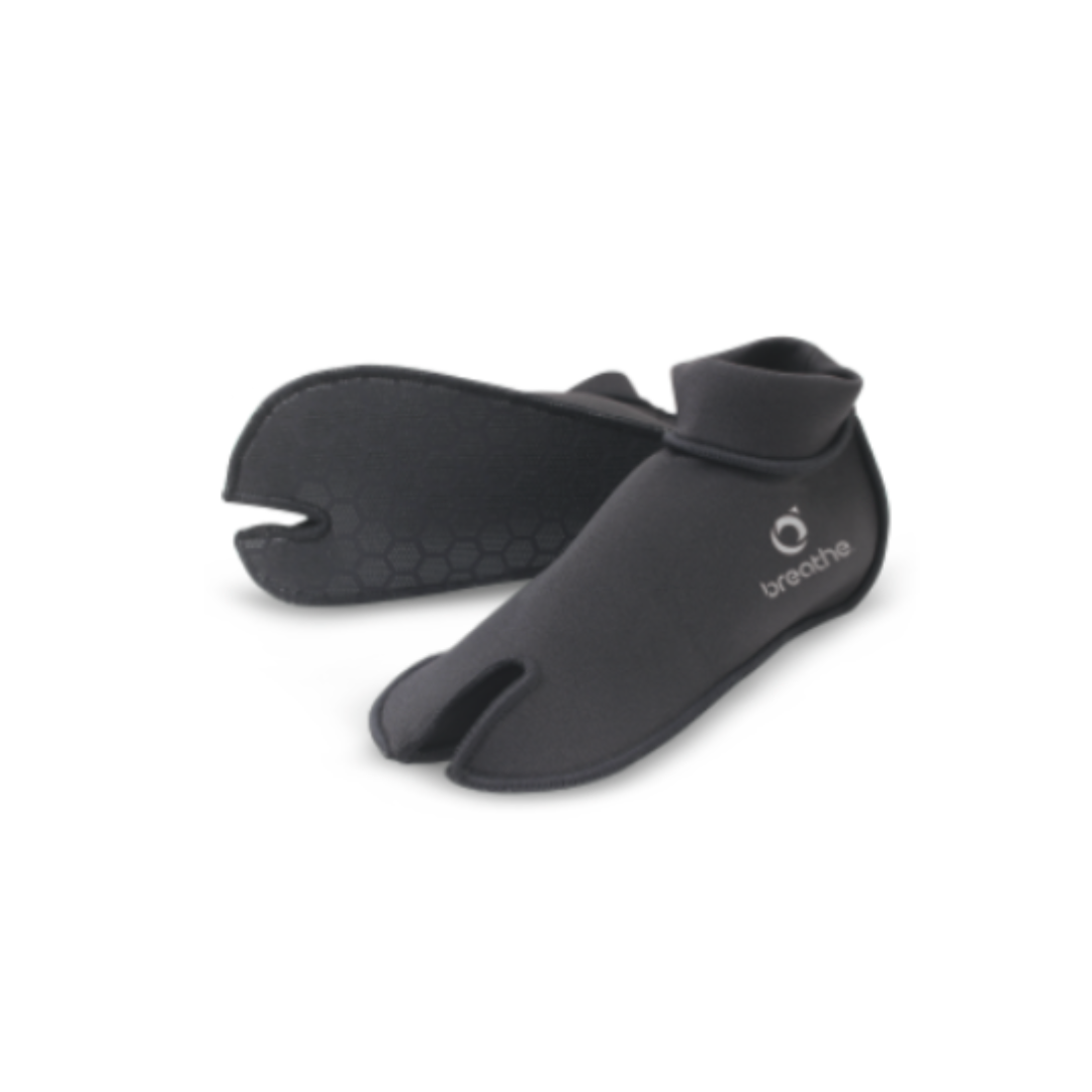 水呼吸Breathe 2mm防寒分趾防滑短襪 （可搭配夾腳拖）