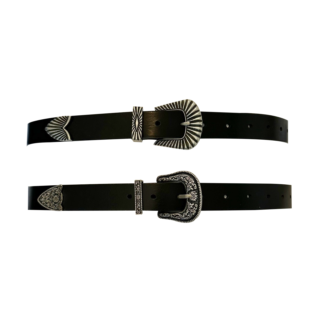 圖騰復古扣皮帶
