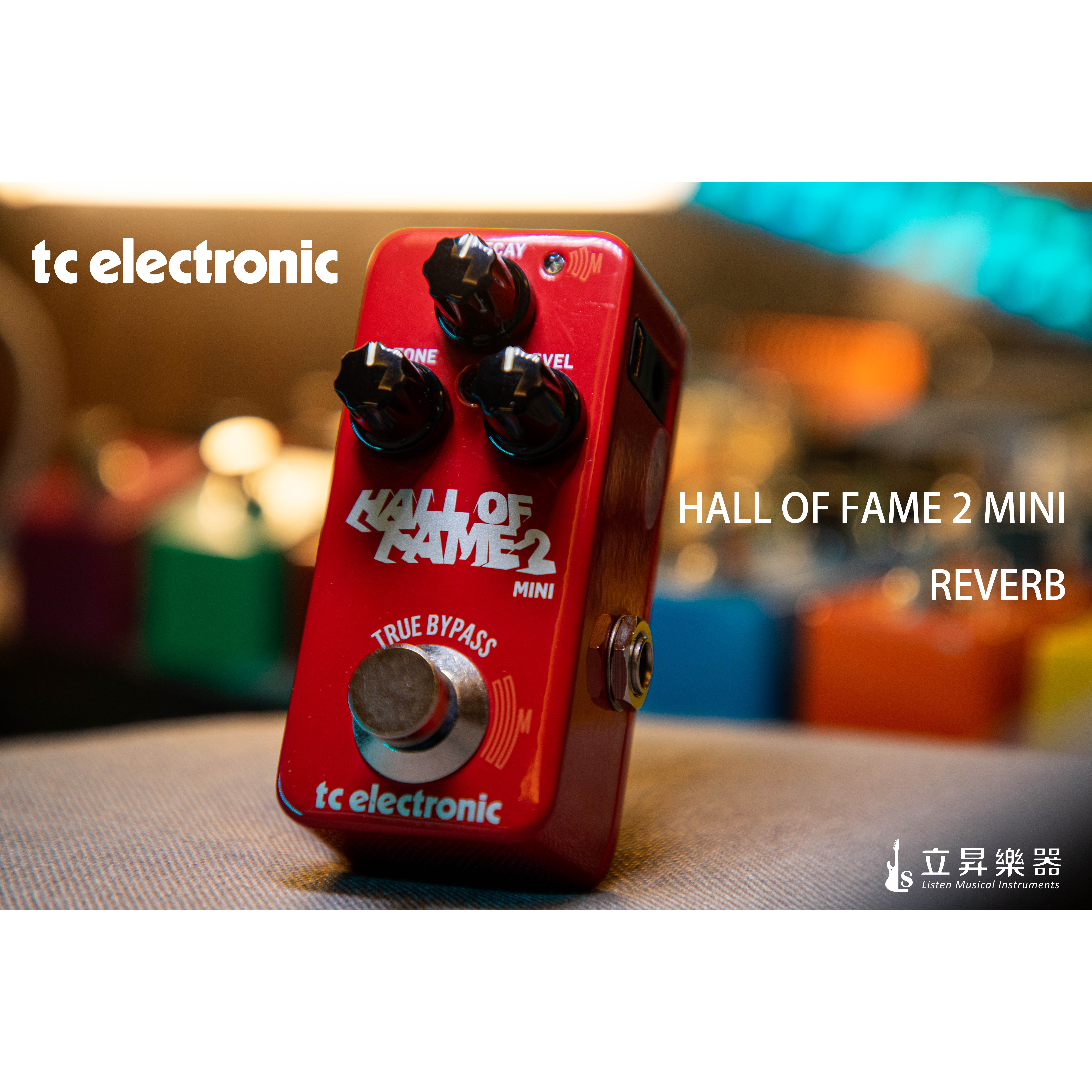 TC Electronic Hall of Fame 2 mini Reverb 殘響空間效果器