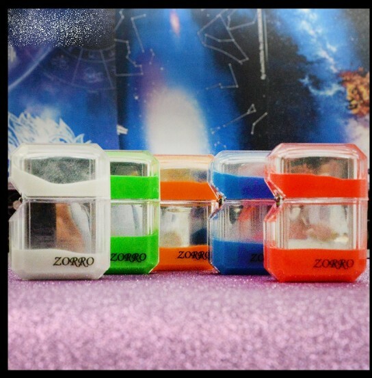 【ZORRO】香港佐羅、夜光流沙系列、砂輪煤油打火機 #可換充氣機芯 #螢光 #絢麗 #繽紛