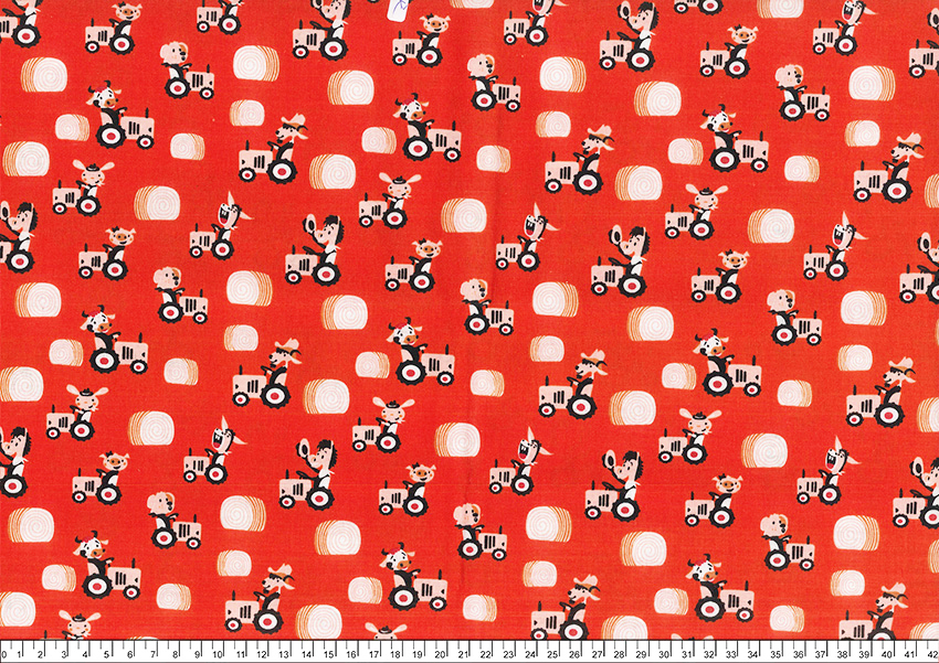 (per shaku) Imported cotton fabric 00253