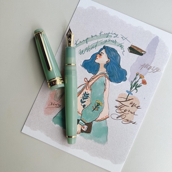 寫樂 節句 海外限定版 14K鋼筆_人日節｜日本SAILOR