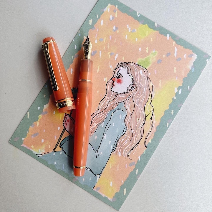 寫樂 節句 海外限定版 14K鋼筆_重陽｜日本SAILOR