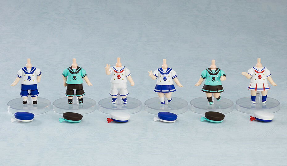 GSC 代理版 黏土人 配件系列 換裝用水手服 全六種