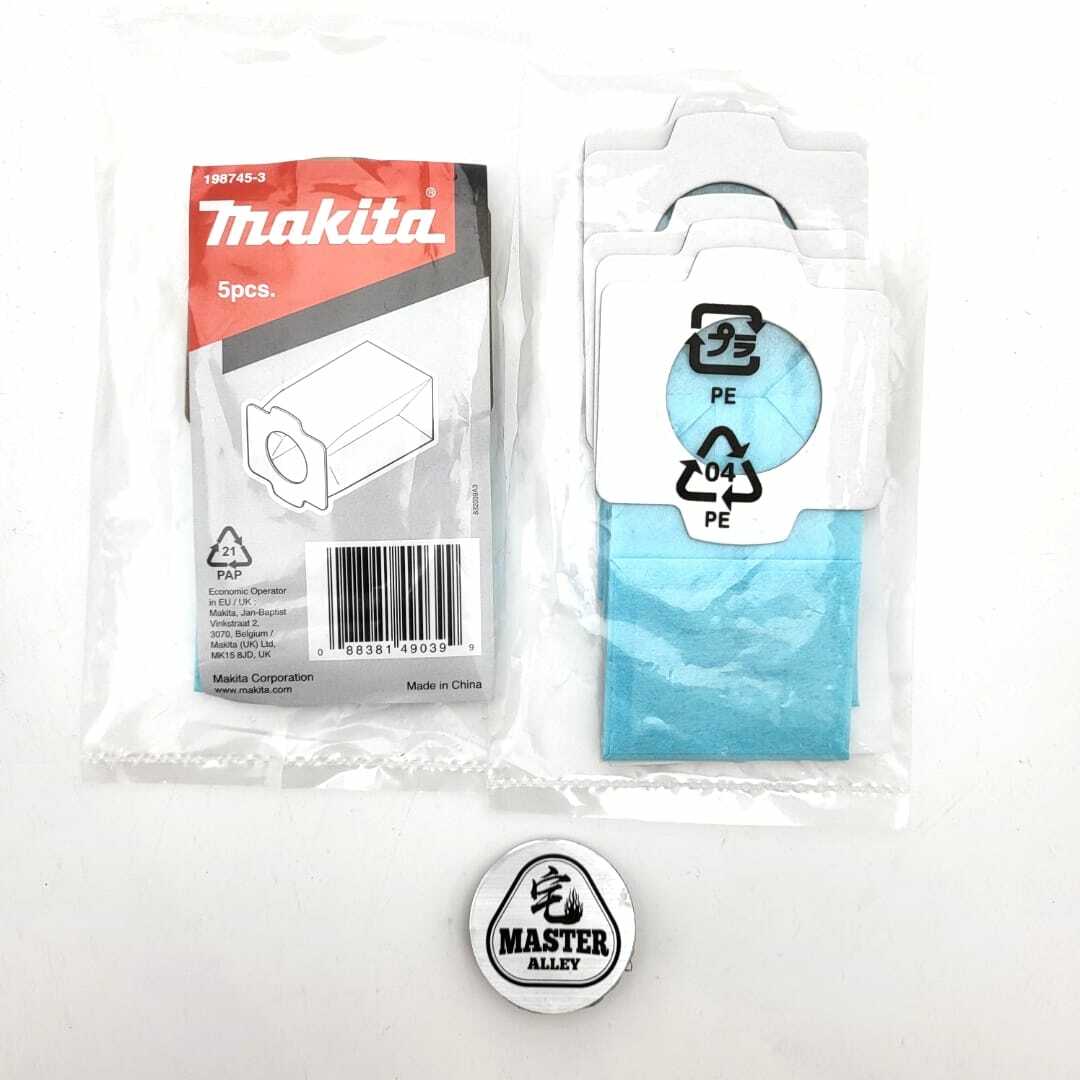 Makita DCL 182 紙集塵袋 (5片/包) - 需訂貨
